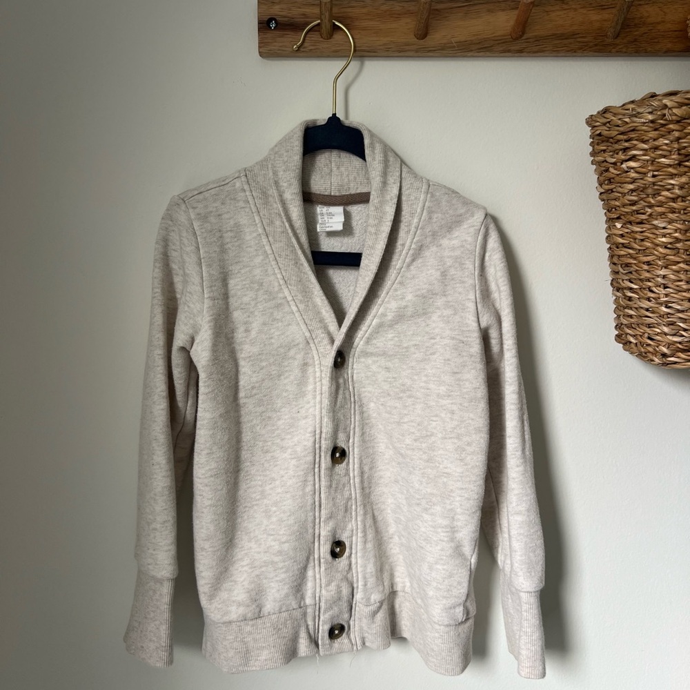 Boys button up cardigan